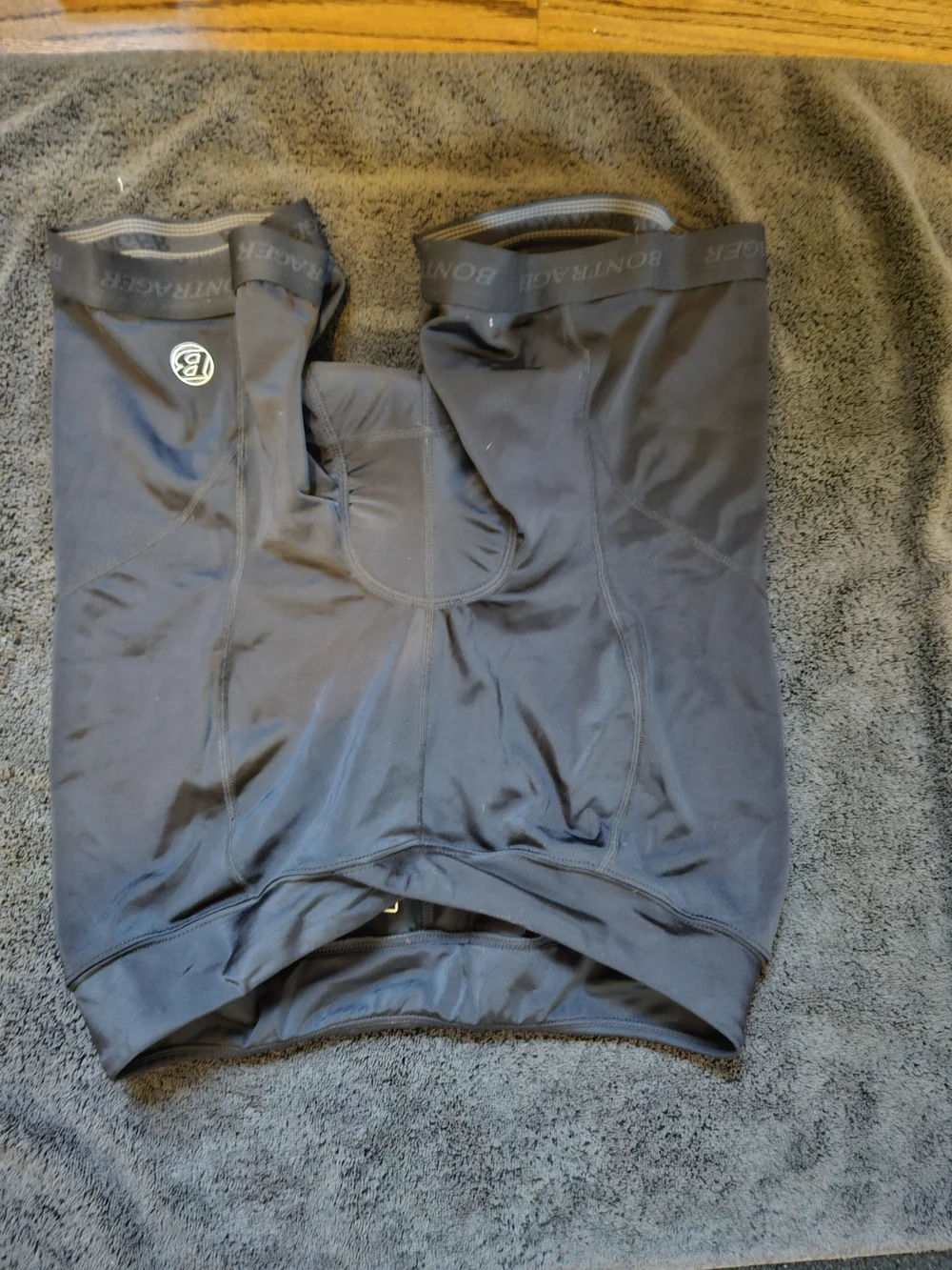 Black Padded Cycling Shorts